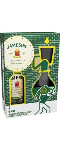 Виски Jameson (Джемисон) 0.7 л с 2-мя бокалами (5011007004446)