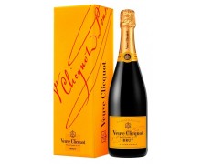 Шампанское Veuve Clicquot Brut 12% 0.75л (3049614083891) в подарочной упаковке