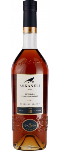 Бренди Асканели (Askaneli) 5 летний 40% 0.5л (4860053012032)