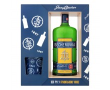 Becherovka with a glass 0,7L