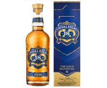 Виски Chivas Regal 18 лет 0.7 л 40% в коробке (5000299225004)