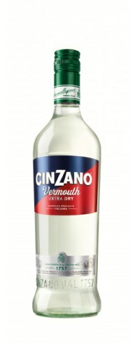 Вермут Чинзано Экстра Драй (Cinzano Extra Dry) 1л (8000020000044)