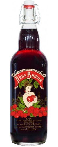 Настойка Пьяная вишня 1 л 17.5% (4820094251432)