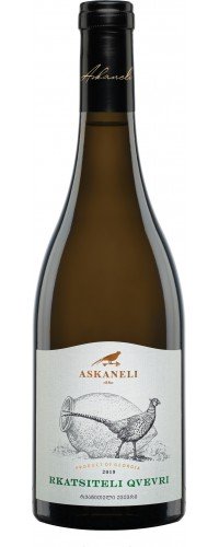 Вино Асканели Ркацители Квеври белое сухое 0.75 л 11.5% (4860053014081)