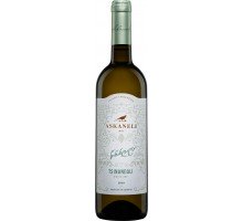 Вино Асканели Цинандали белое сухое 0.75л (4860053010083)