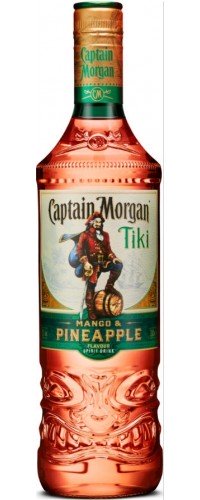 Ромовый напиток Captain Morgan Tiki Mango+Pineapple 0.7 л 25% (5000281060941)
