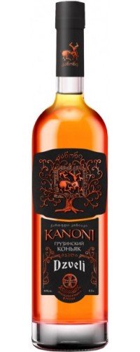 Грузинский бренди Kanoni (4 года) 0,5 л (4860110960443)