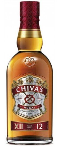 Віскі Chivas Regal 12 років 0.5 л 40% в коробці (080432402733)