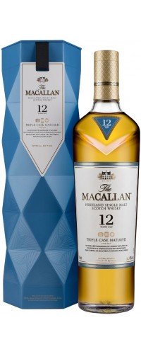 Виски The Macallan Triple Cask Matured gift pack 12 YO 0.7 л 40% (5010314305048)