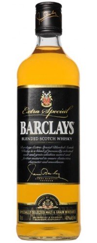 Виски Barclays Барклайс 40% 0.5 л (5038342162914)