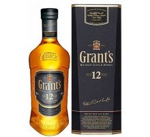 Виски Grant's 12 лет выдержки 0.75 л 40% в коробке (5010327115023)