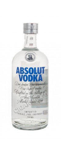 Водка Absolut (Абсолют) 0.7 л 40% (7312040017683)