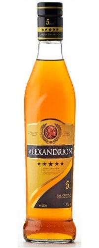 Бренди Alexandrion (Александрион) 5 летний 0.5 л (5942122000245)