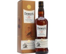 Виски Дьюарс 12 летний в подарочной коробке 40% 0,5л