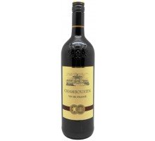 Вино Шамбустин красное сухое 1л (3263280108089)