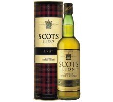 Виски Scots Lion в тубусе 1 л (5038342000025)