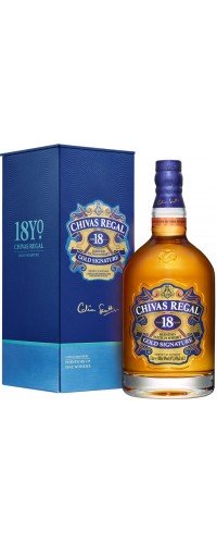 Виски Chivas Regal (Чивас Ригал) 18 лет 40% 1л в коробке (5000299255049)