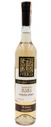 Чача Iveria Walnut (Ивериа Орех) 0.5 литра (4860013082433)
