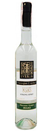 Чача Iveria Mtsvane Grape (Мцване) 0.5 літра (4860013084345)