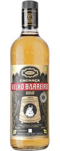 Кашаса Бразилии Velho Barreiro Gold (Вел’ю Баррейро) 39% 0,7л