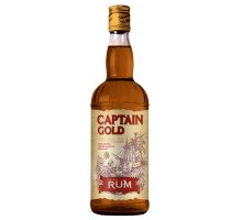 Ром Captain Gold 38% 0,7л