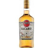 Ром Bacardi Anejo Cuatro 4 года выдержки 0.7 л 40% (7610113001417)