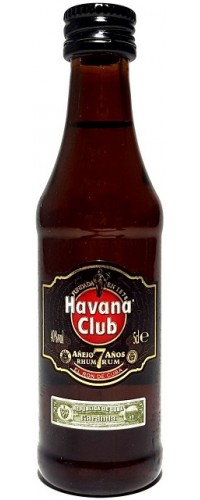 Havana Club Anejo Rum 7 Anos 0.05L (8501110089678)