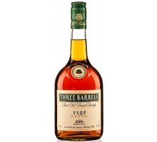 Бренди Three Barrels VSOP 40% 0,7 л.