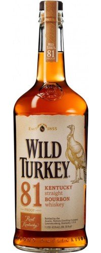 Виски (бурбон) Wild Turkey 81 до 8 лет выдержки 0.7 л 40.5% (8000040500012)