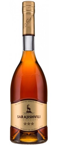 Коньяк Сараджишвили 3 летний 40% 0.7л (4860018004416)