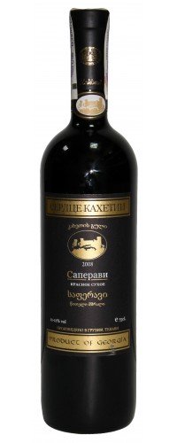 Вино Сердце Кахетии Саперави красное сухое 0.75 л 12% (4820135490080)