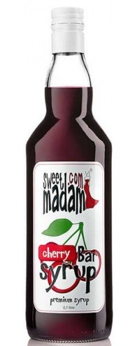 Сироп коктейльний Sweet Madam Вишня 0.7л