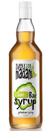 Сироп коктейльный Sweet Madam Лайм 0.7л