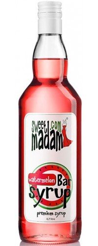 Сироп коктейльний Sweet Madam Кавун 0.7л