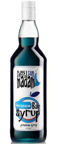 Сироп коктейльный Sweet Madam Блю Кюрасао 0.7л