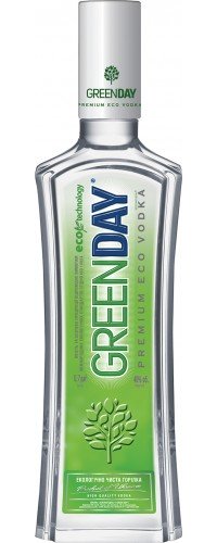 Водка Green Day (Грин Дей) 0.7 л 40% (4820024228787)