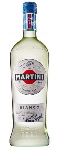 Вермут Martini Bianco (Мартини Бьянко) сладкий 1 л 15% (5010677925006)