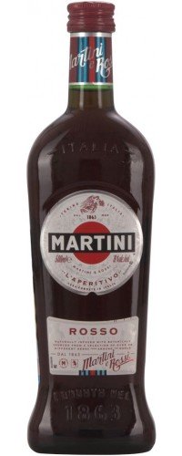Вермут Martini Rosso (Мартини Россо) полусладкий 0.5 л 15% (5010677912006)