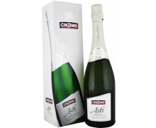 Вино игристое Cinzano Asti 7% 0,75л в коробке