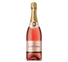 Вино ігристе рожеве напівсолодке Cricova 0,75л 10,5%