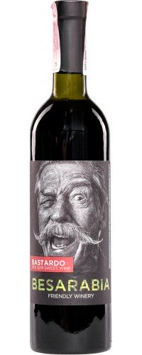 Вино Besarabia Bastardo красное полусладкое 0.75 л 12.5% (4820212230189)