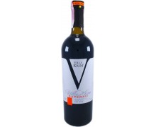 Вино Villa Krim Саперави красное сухое 0.75л 10-13% (4820024225014)