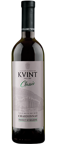 Вино Kvint Шардоне белое сухое 0.75л (4840709001177)
