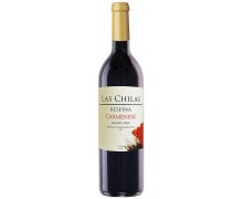 Вино красное сухое Las Chilas Reserva Carmenere 0,75л