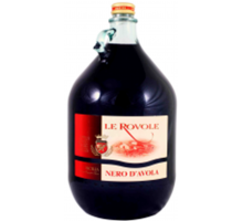 Вино Verga Le Rovole Nero D'avola красное сухое 5л