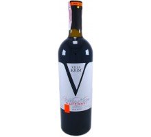 Вино Villa Krim Саперави красное сухое 0.75л 10-13% (4820024225014)
