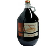 Вино Verga Le Rovole Merlot Veneto красное сухое 5л
