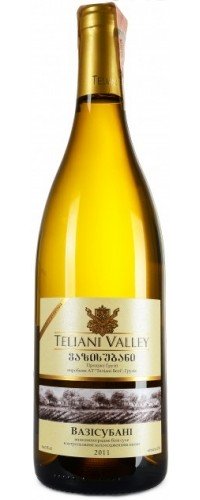 Вино Teliani Valley Вазисубани белое сухое 0.75 л 13% (4860065010125)
