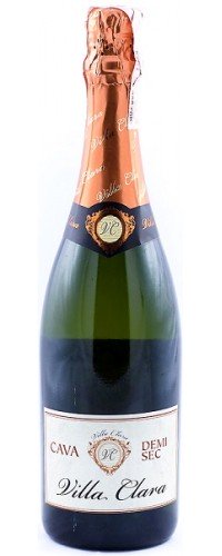 Вино игристое Villa Clara Cava Semi Seco 0,75л