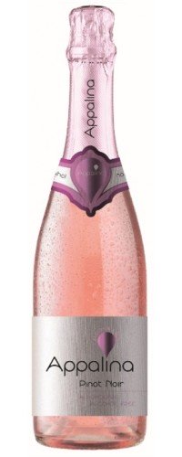 Вино игристое Appalina Pinot Noir Sparkling розовое полусладкое 0.75 л 0.01% (4049366003283)